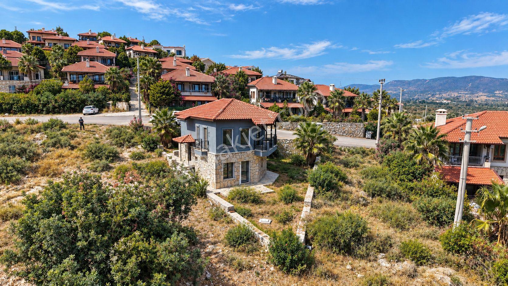 Datça Burgaz'da Full Deniz Manzaralı 380m² Arsa İçinde 3+1 Villa — fotoğraf 18