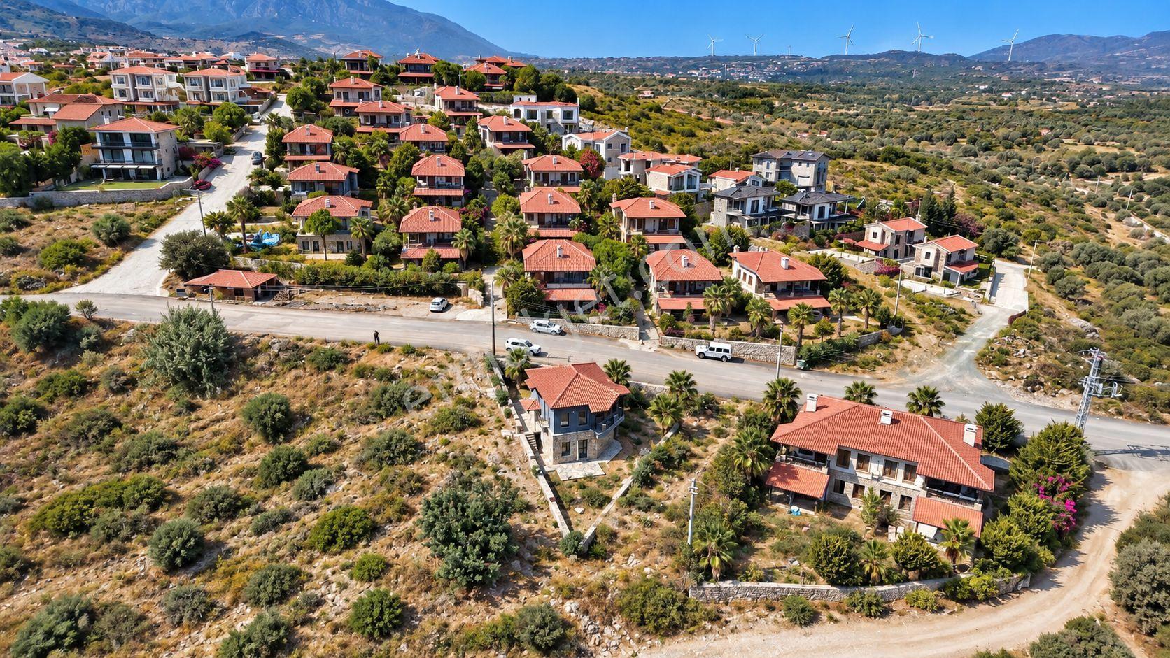 Datça Burgaz'da Full Deniz Manzaralı 380m² Arsa İçinde 3+1 Villa — fotoğraf 19