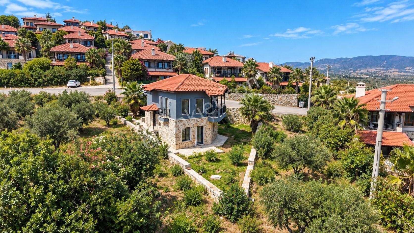Datça Burgaz'da Full Deniz Manzaralı 380m² Arsa İçinde 3+1 Villa — fotoğraf 20