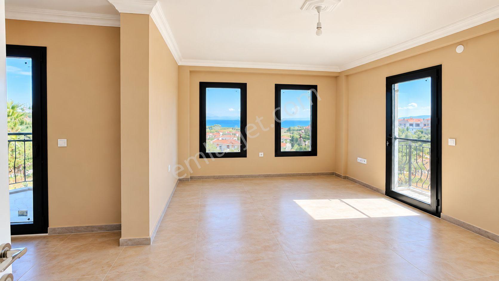 Datça Burgaz'da Full Deniz Manzaralı 380m² Arsa İçinde 3+1 Villa — fotoğraf 21