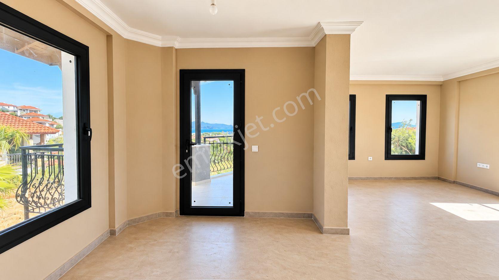 Datça Burgaz'da Full Deniz Manzaralı 380m² Arsa İçinde 3+1 Villa — fotoğraf 27