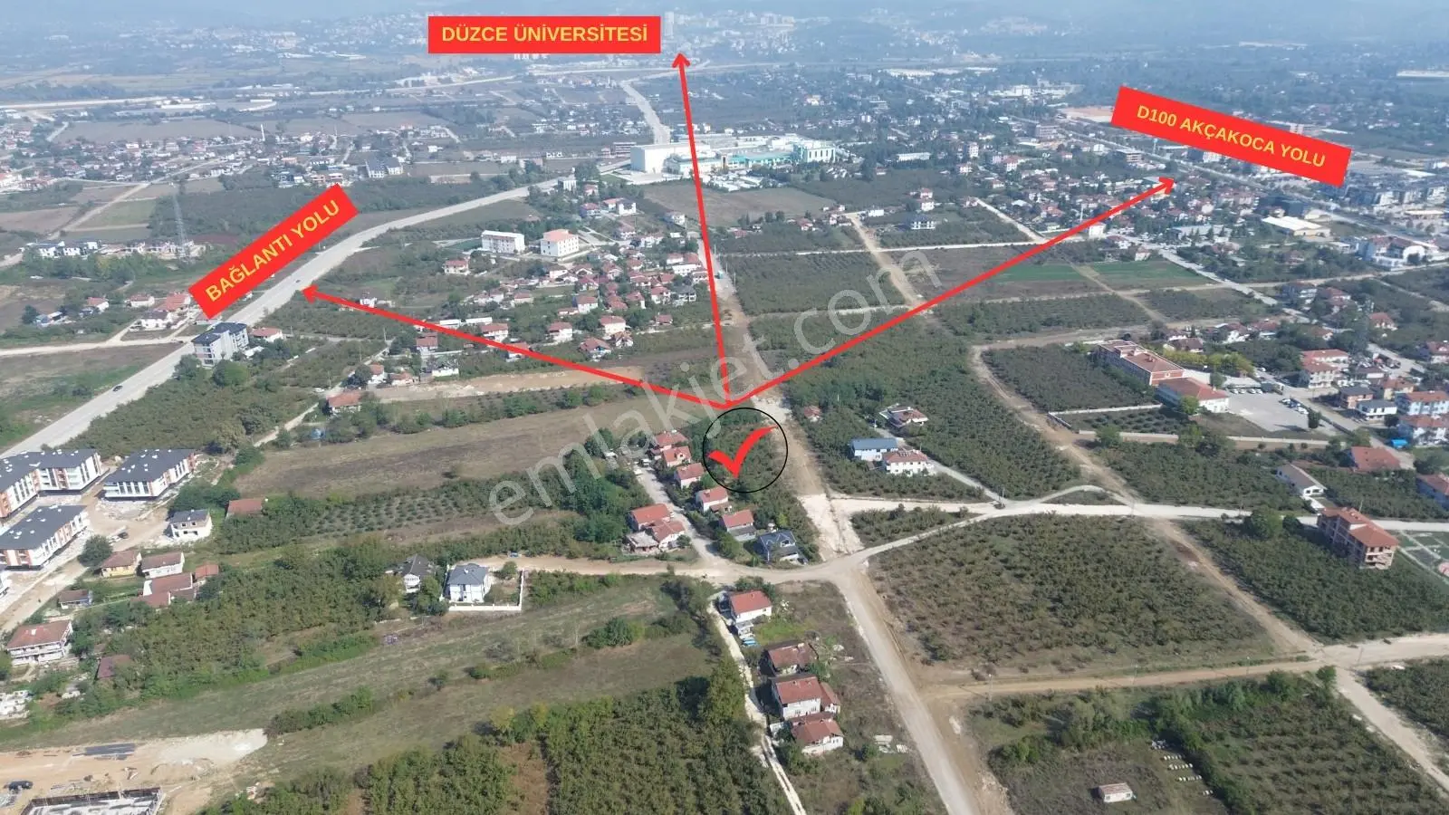 Asil'den Körpeşler Mh.ticari + Konut İmarlı 1333m2 Satılık Arsa — fotoğraf 4