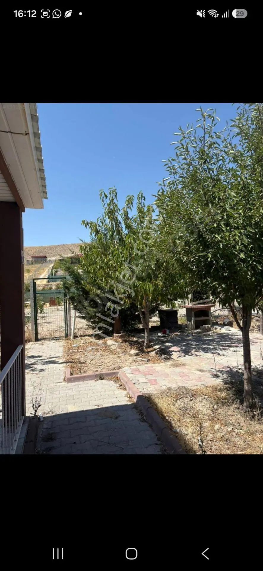Kc Emlak'dan Ayaş Tekke'de 500m2 Evli Depolu Meyva Ağaçlı Bahçe — fotoğraf 18