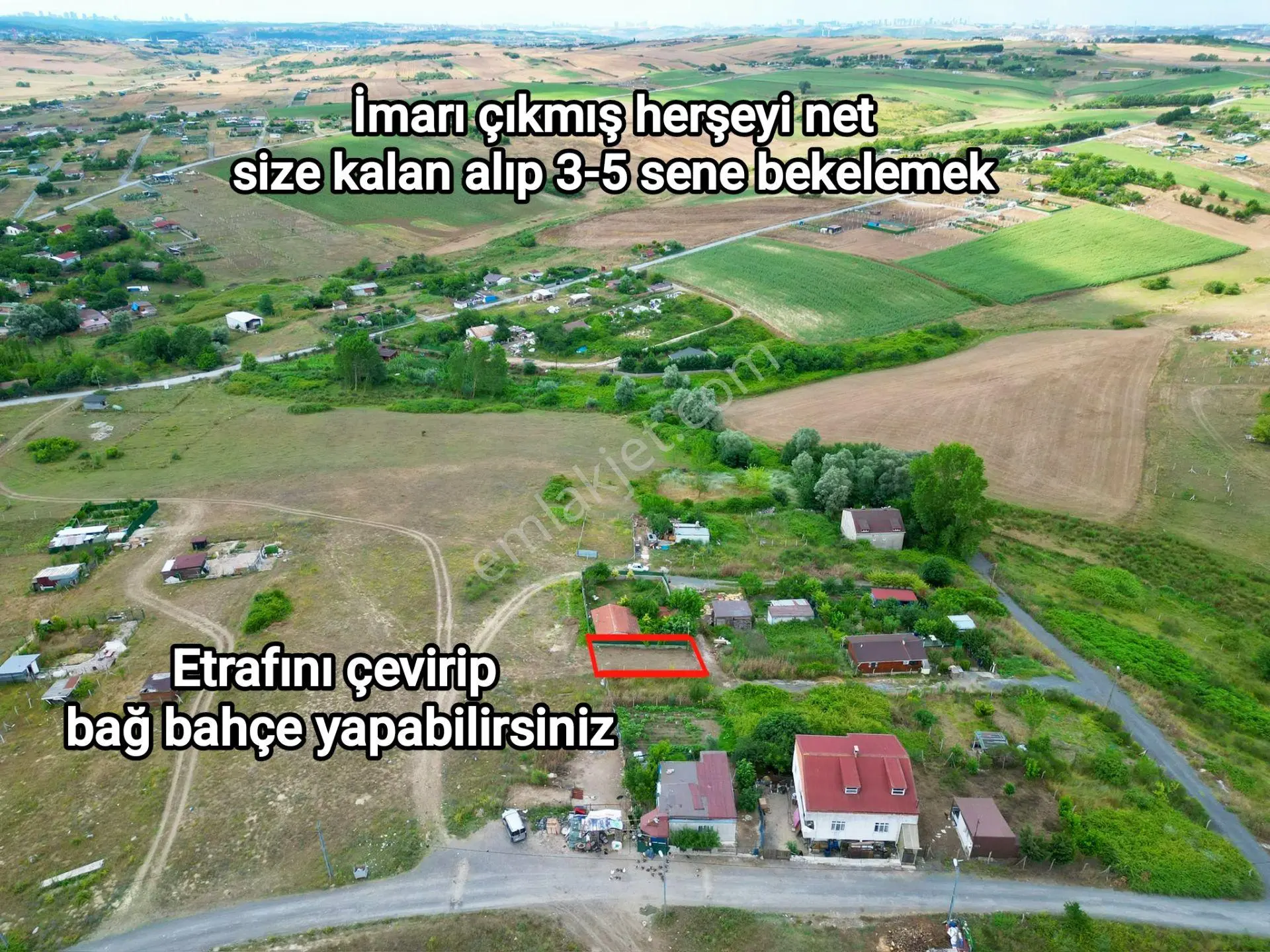 Emlak Konut Evlerine Komşu 248m2 Arazi — fotoğraf 3