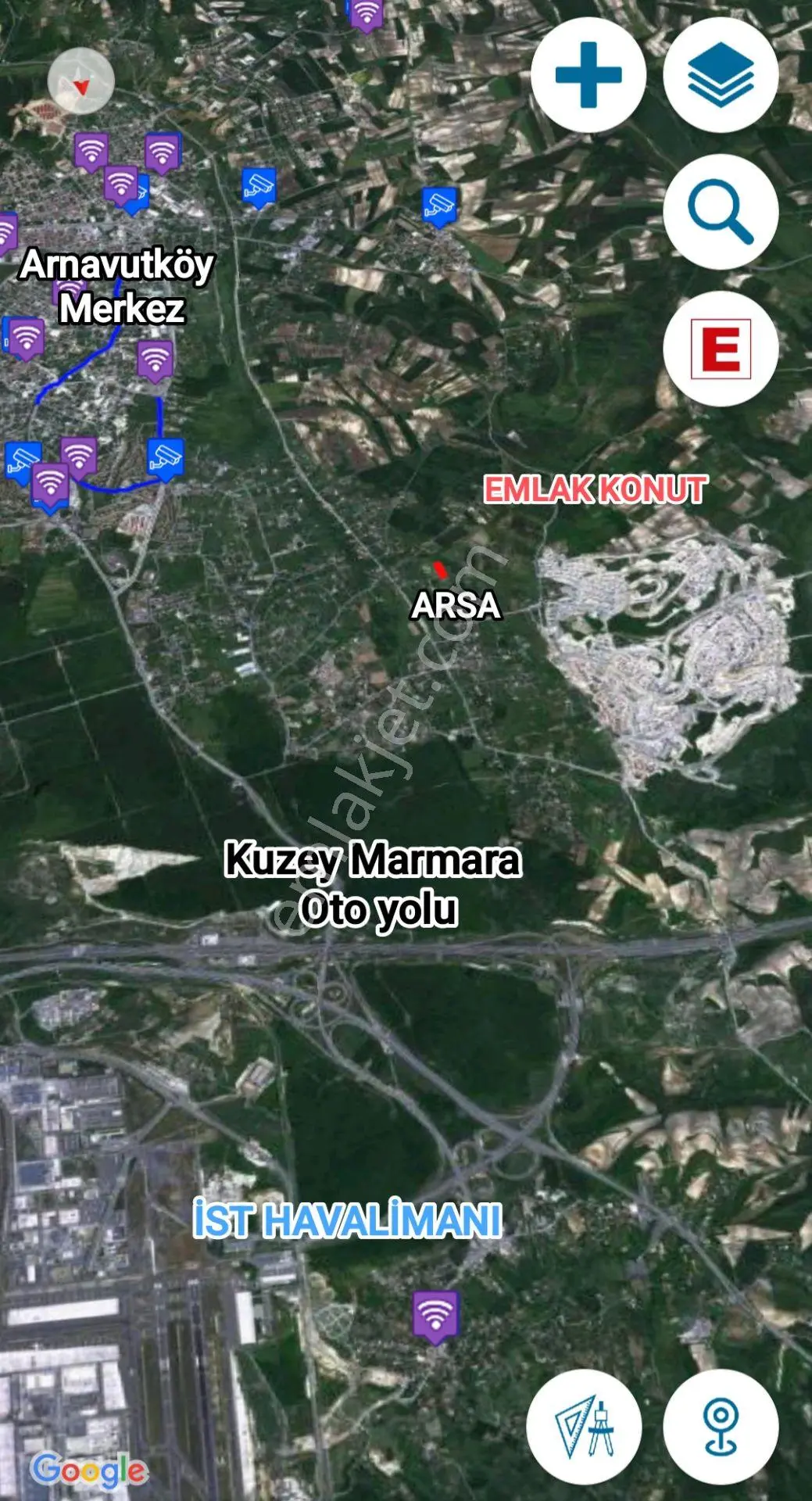 Emlak Konut Evlerine Komşu 248m2 Arazi — fotoğraf 4