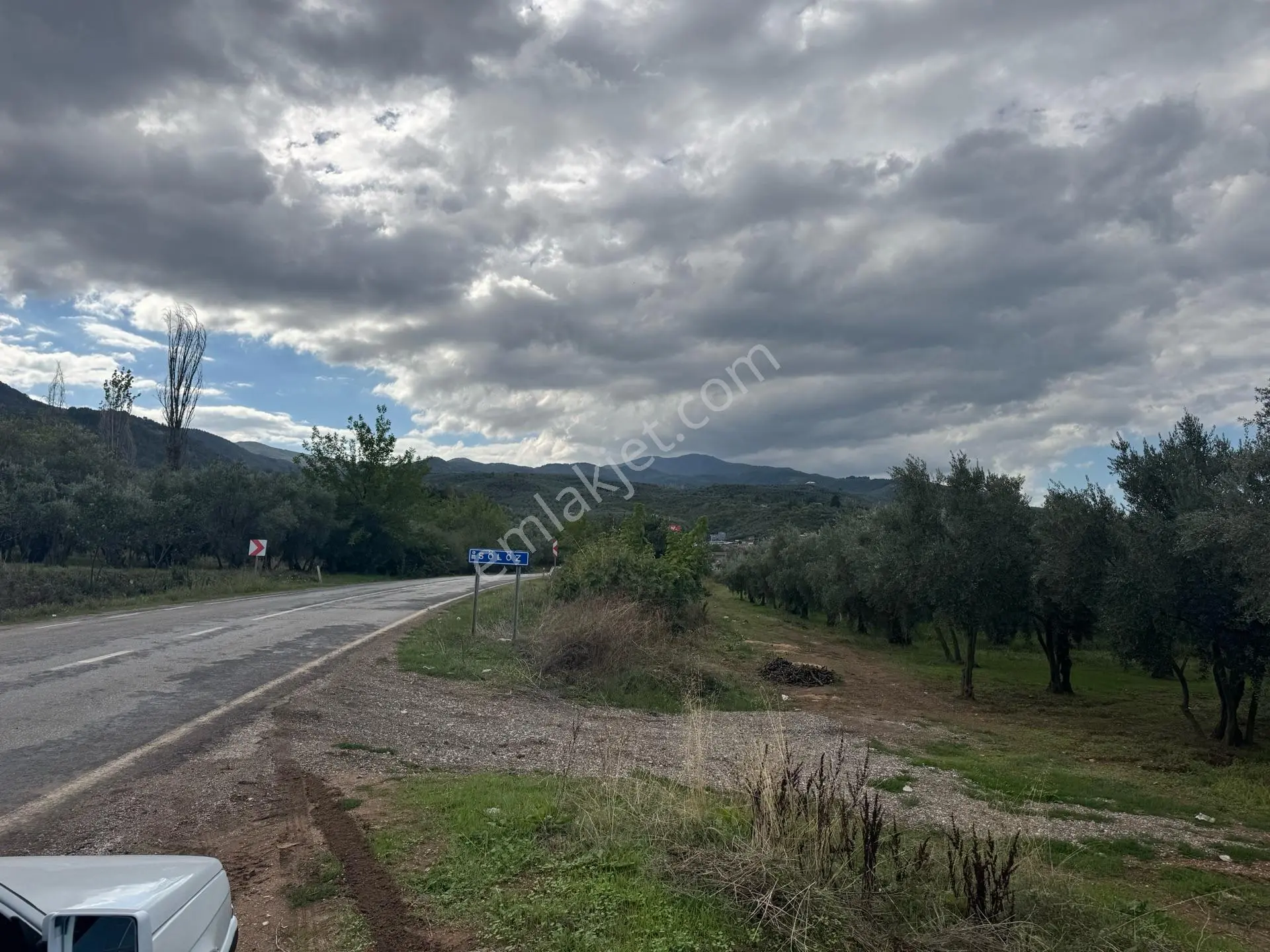 Beka'dan Sölöz Köyünde Asfalt Cepheli Göl Manzaralı Köye Yakın 2499 M2 Zeytinlik — fotoğraf 35