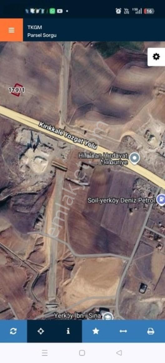 Ankara Yolunda 1085 Metre Arsa