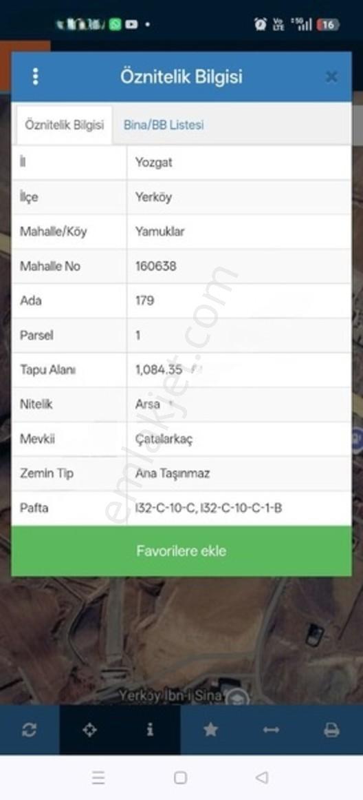 Ankara Yolunda 1085 Metre Arsa — fotoğraf 2