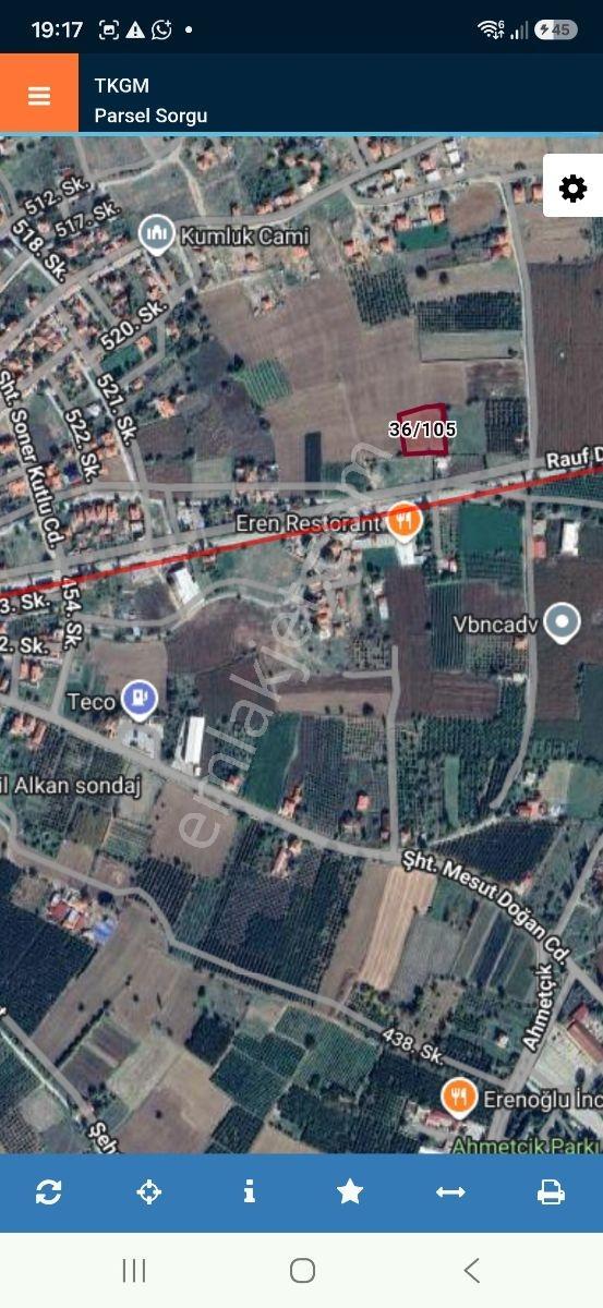 Nehirden Çivril Merkezde Satılık Tarla