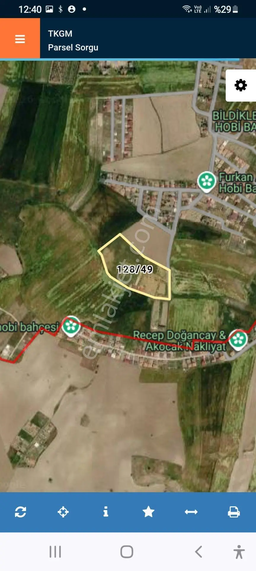İlyap'tan Altındağ Peçenekte Yatırımlık 6500m2 Tarla — fotoğraf 4
