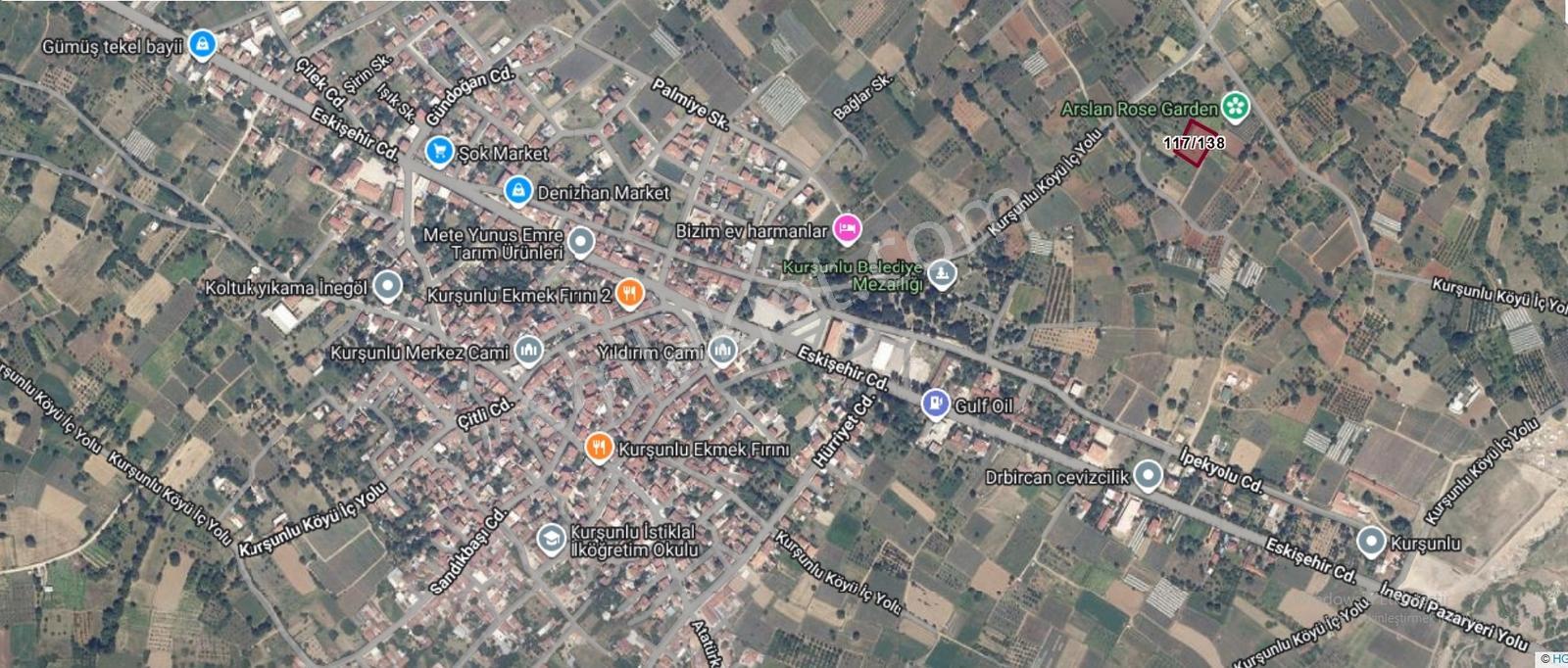 İnegöl Kurşunluda İmarlı Bölgede Satılık 500 M²arsa — fotoğraf 16