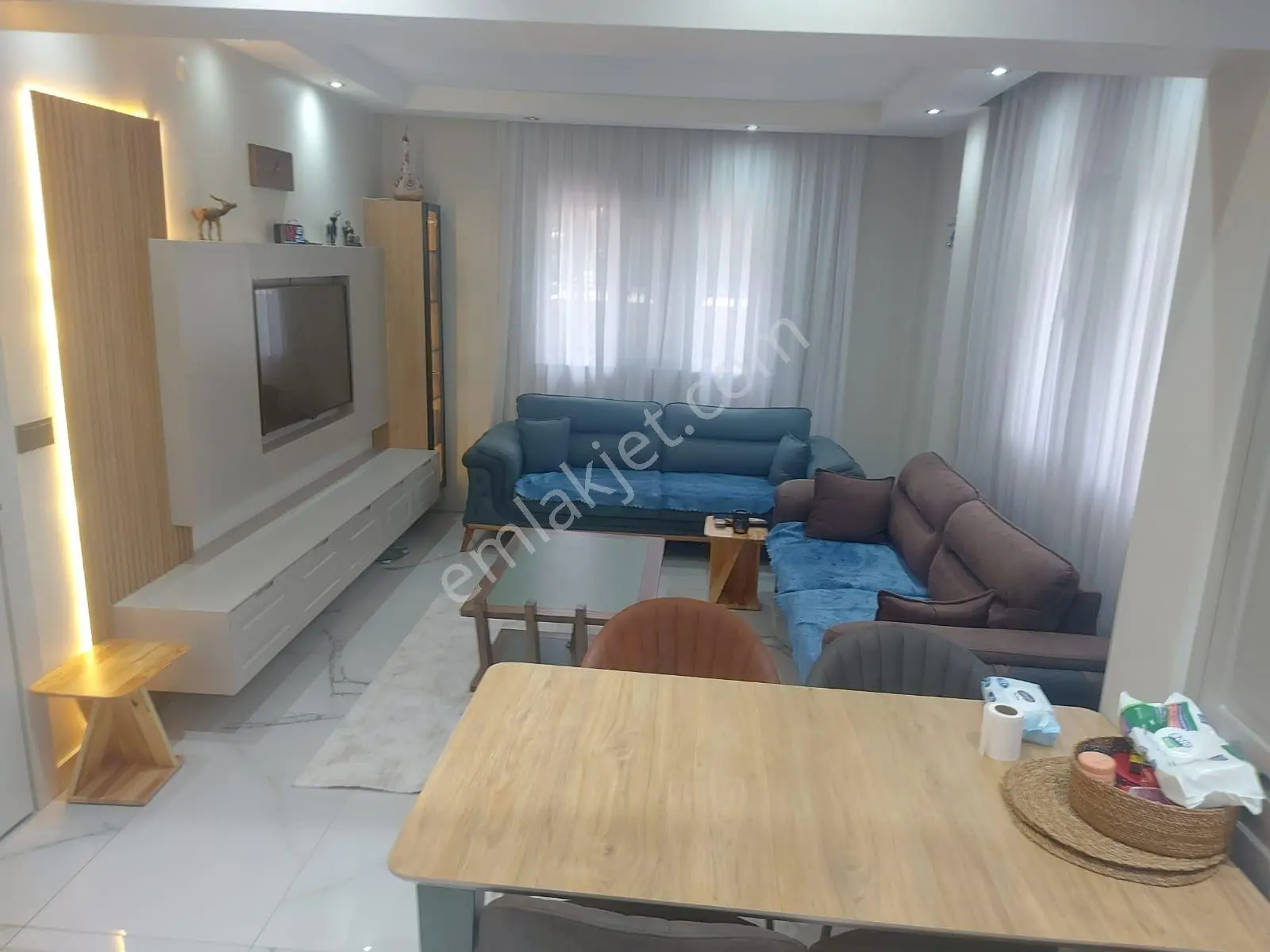 Deliktaş Mahallesi’nde 2+1’den 1+1’e Dönüştürülmüş, 80 M² Kullanım Alanlı Daire — fotoğraf 5