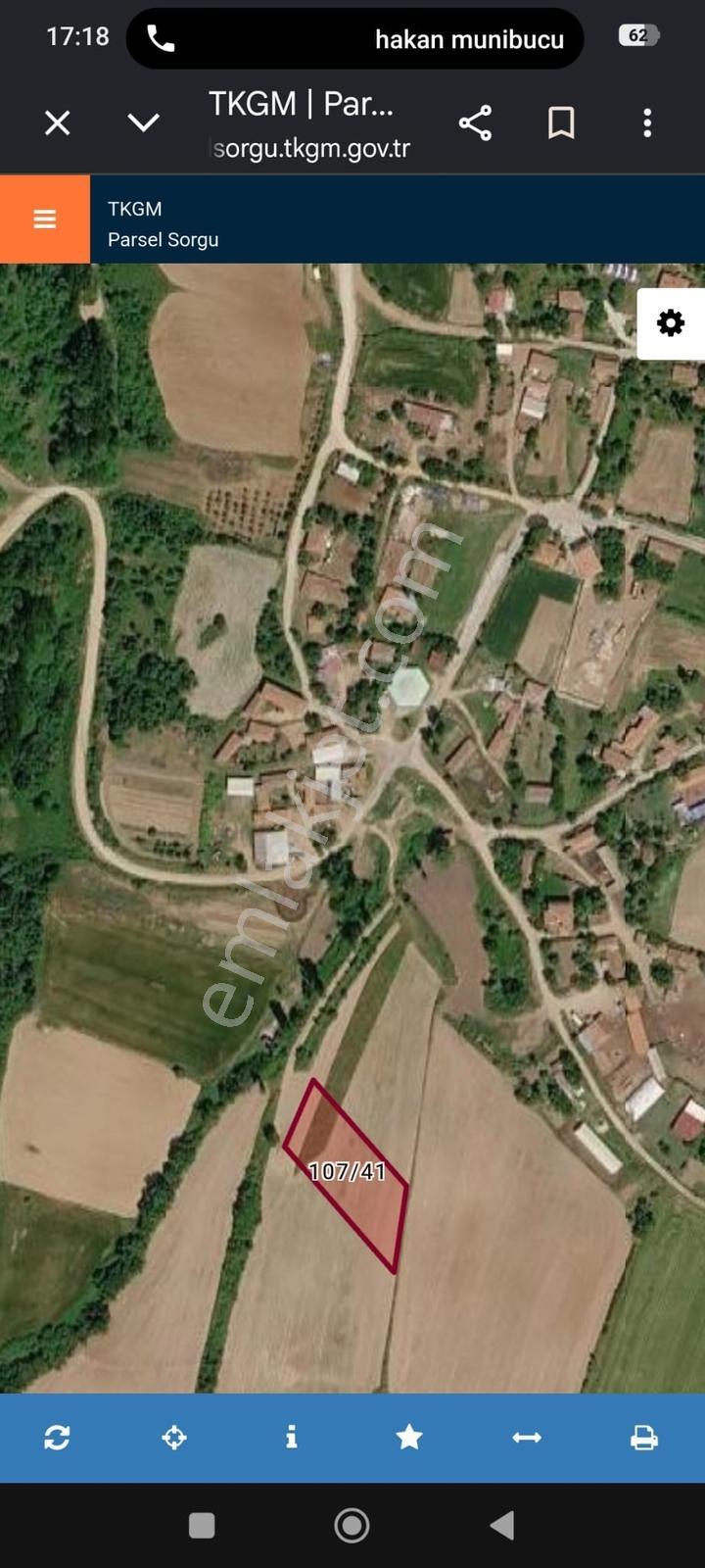 Edirne Çallıdere Köyünde 2500 M2 Tek Tapu Köy İçinde Fırsat