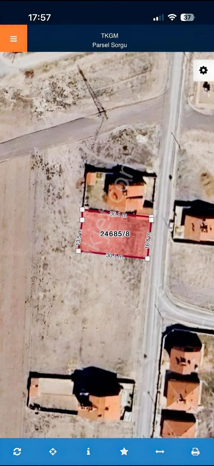 Cengizler'den Saraçoğlun'da Caddeye Yakın Satılık 530'm2 Arsa — fotoğraf 2