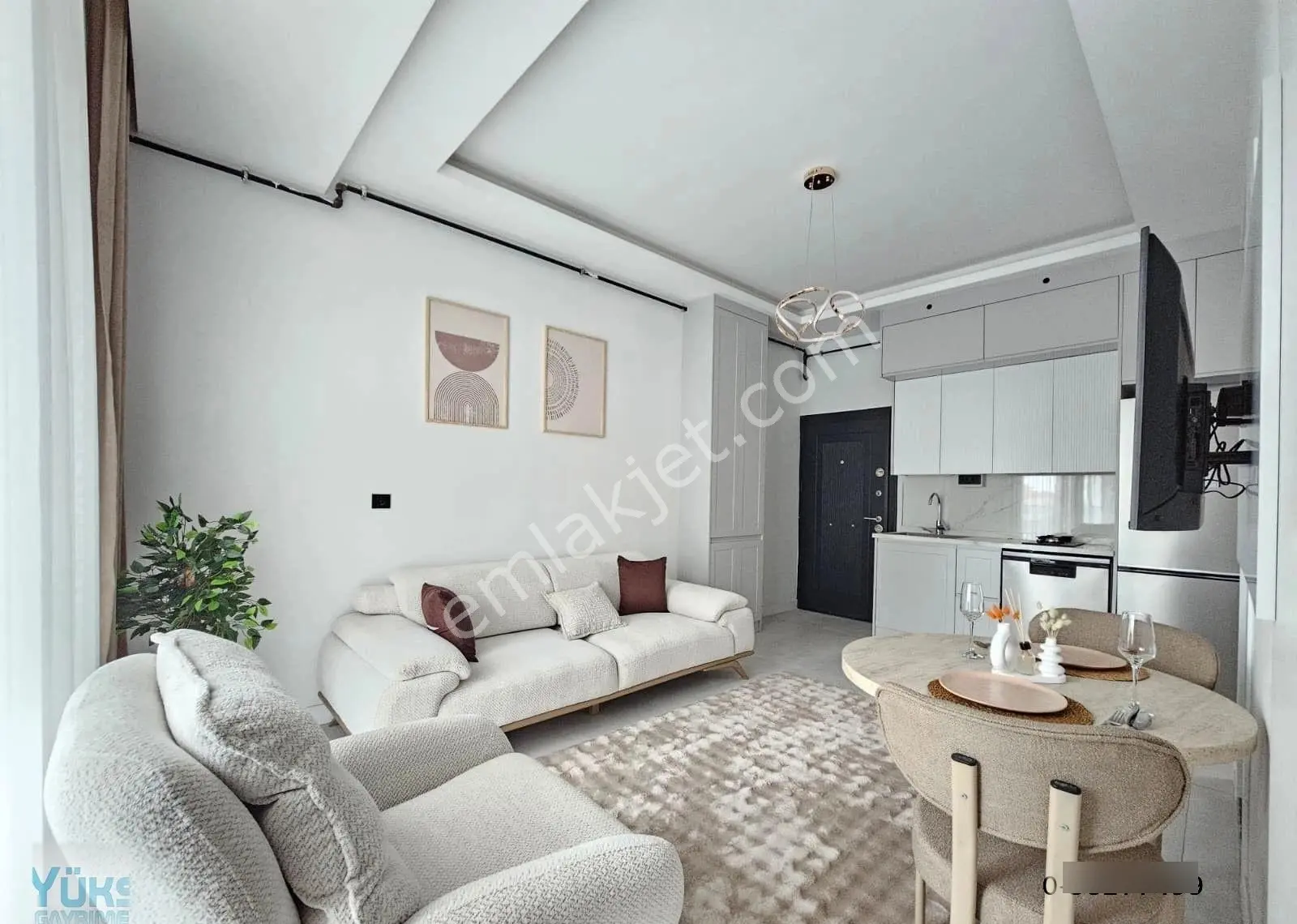 Denizli Yenişafak Mahallesi 2+1 100 M2 Lüks İşçilikte Satılık Fırsat Daireler