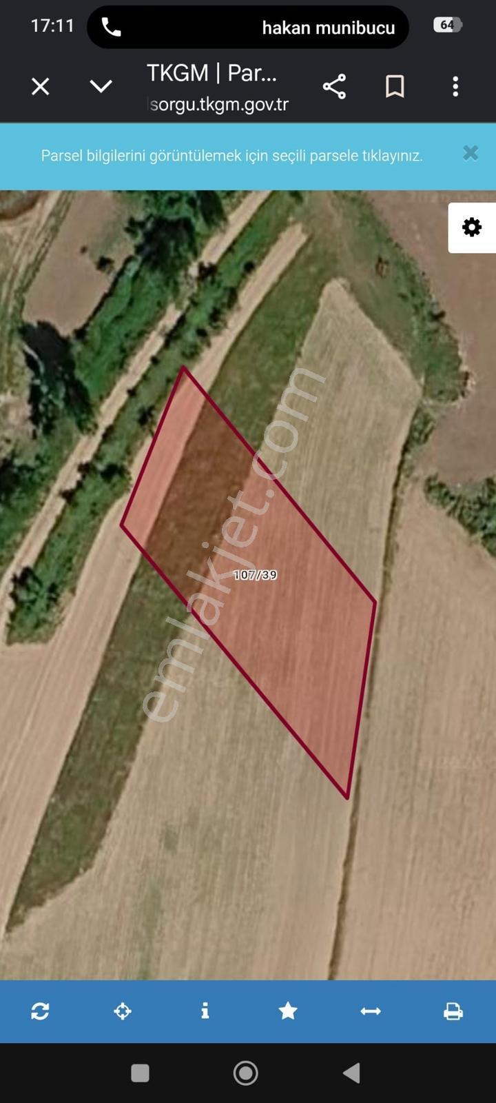 Edirne Çallı Derede 1500 M2 Tek Tapu Köy İçinde Kaçırma Yatırım — fotoğraf 3