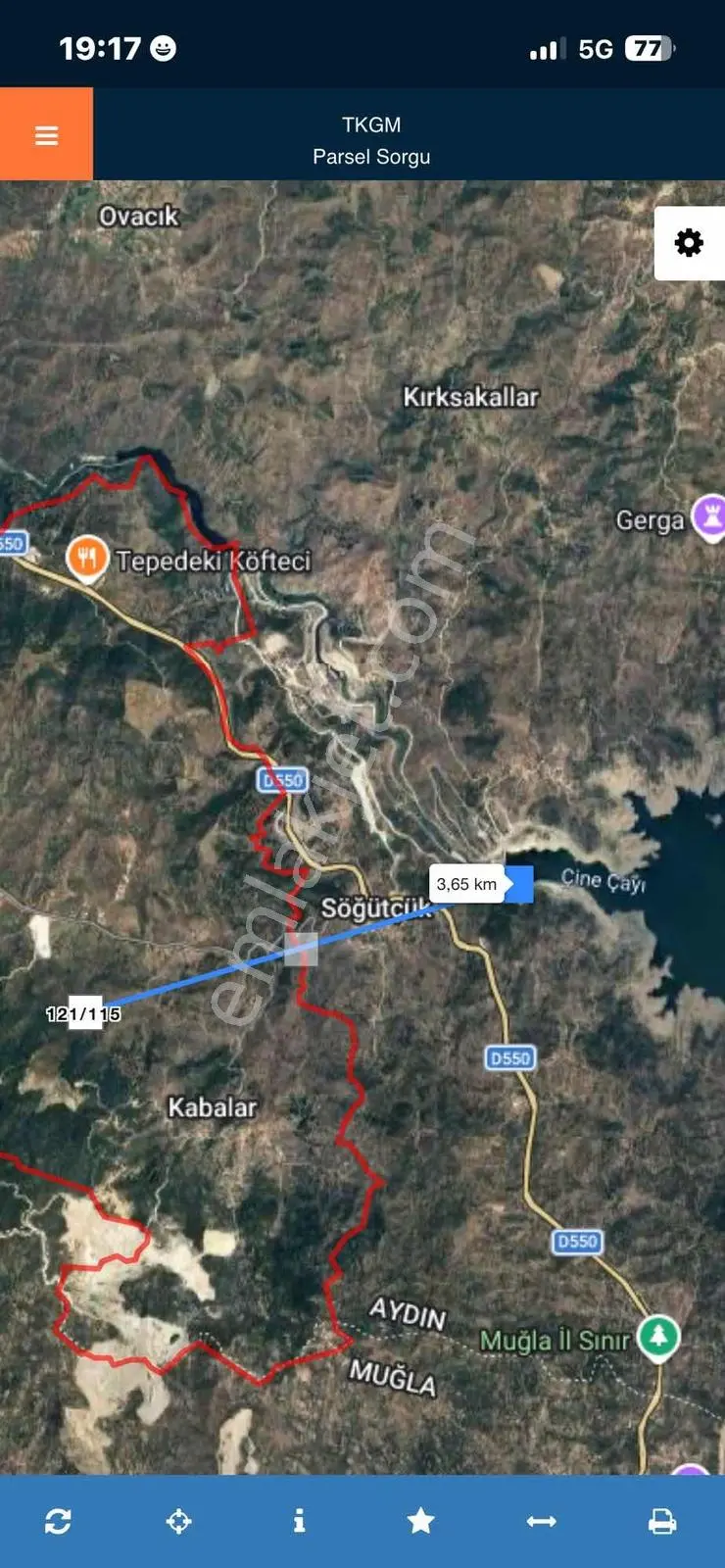 Cengizler 'den Aydın Çine 'de 7.608 M2 Satılık Zeytinlik — fotoğraf 4