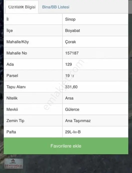 5 Kat İmarlı %40 İnşaat Oturumlu 331 M² Satılık Arsa! — fotoğraf 3