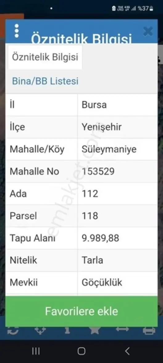 Yenişehir Süleymaniye Satılık Tarla — fotoğraf 2
