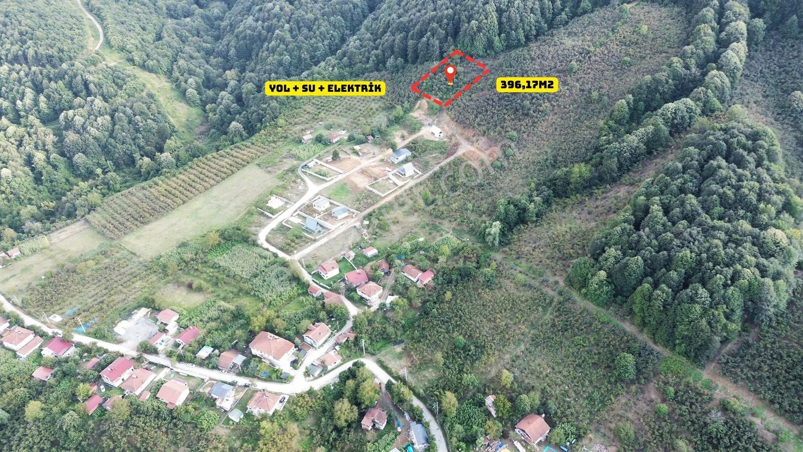 Fırsat ! Kaynaşlı Fındıklı Köyü İmarlı 396m2 Satılık Arsa — fotoğraf 2