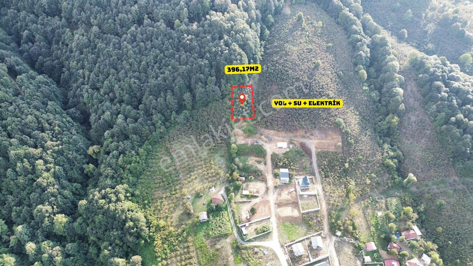 Fırsat ! Kaynaşlı Fındıklı Köyü İmarlı 396m2 Satılık Arsa — fotoğraf 3