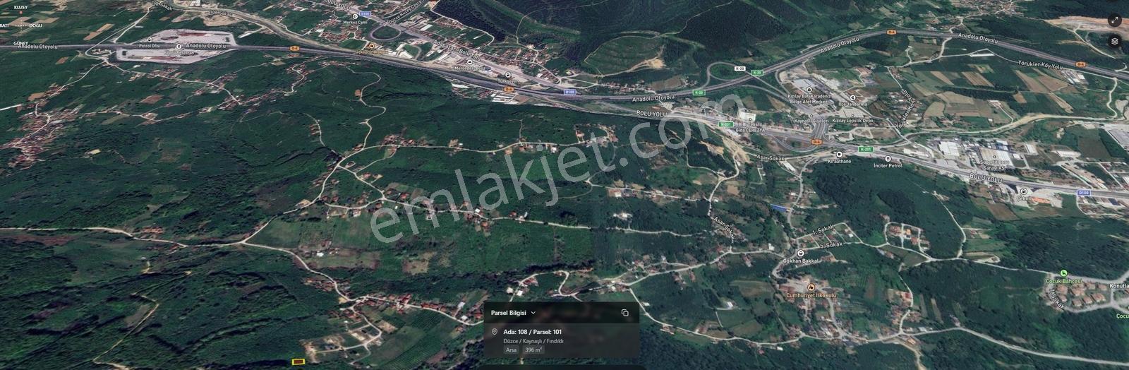 Fırsat ! Kaynaşlı Fındıklı Köyü İmarlı 396m2 Satılık Arsa — fotoğraf 6