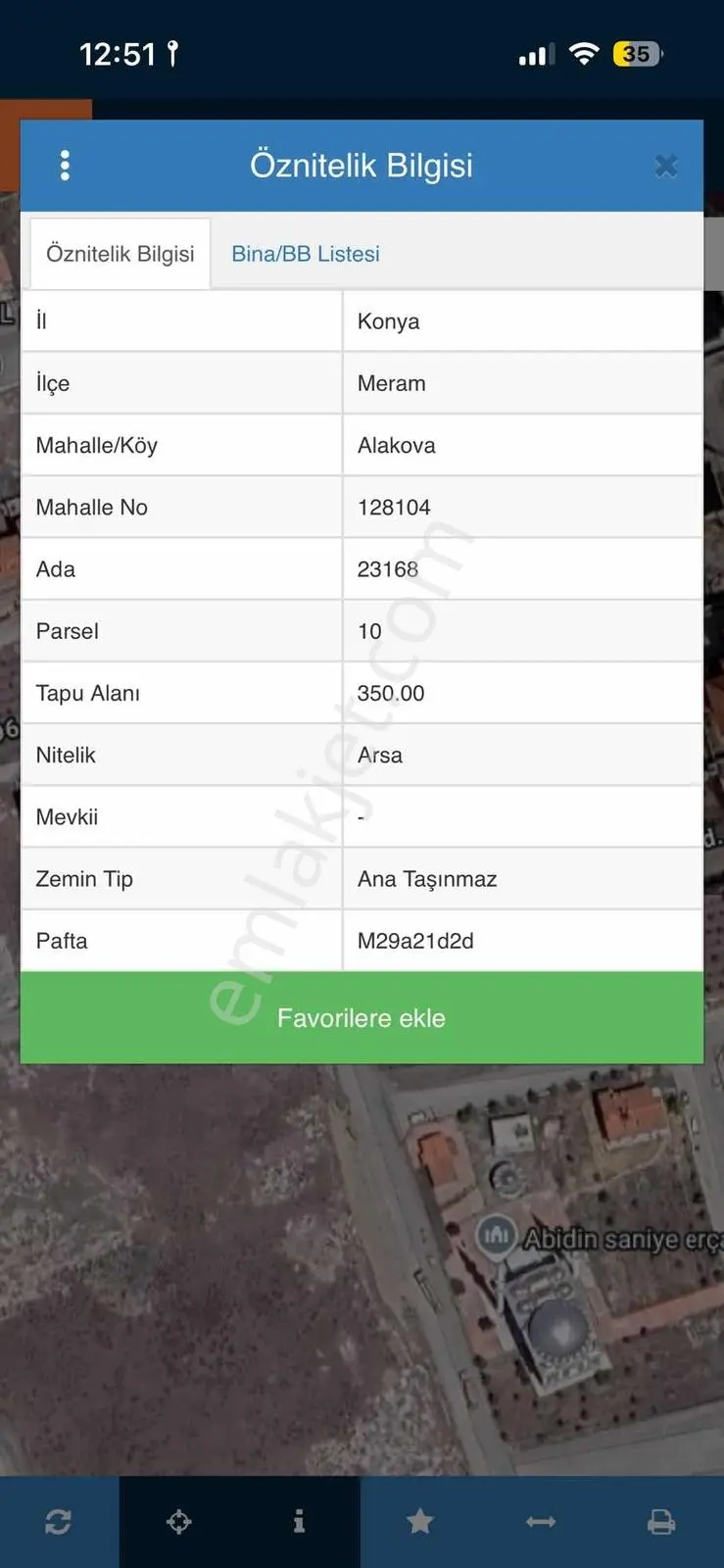 Cengizler'den Alakova'da Satılık 350 M2 Arsa — fotoğraf 3