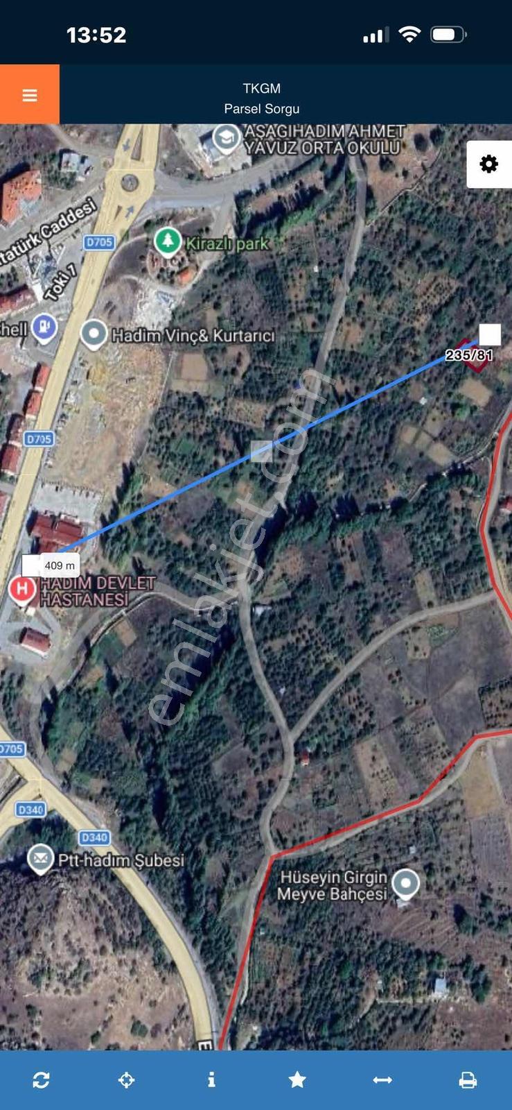 Cengizler'den Hadimde Devlet Hastanesine Yakın Satılk 344m2 — fotoğraf 3