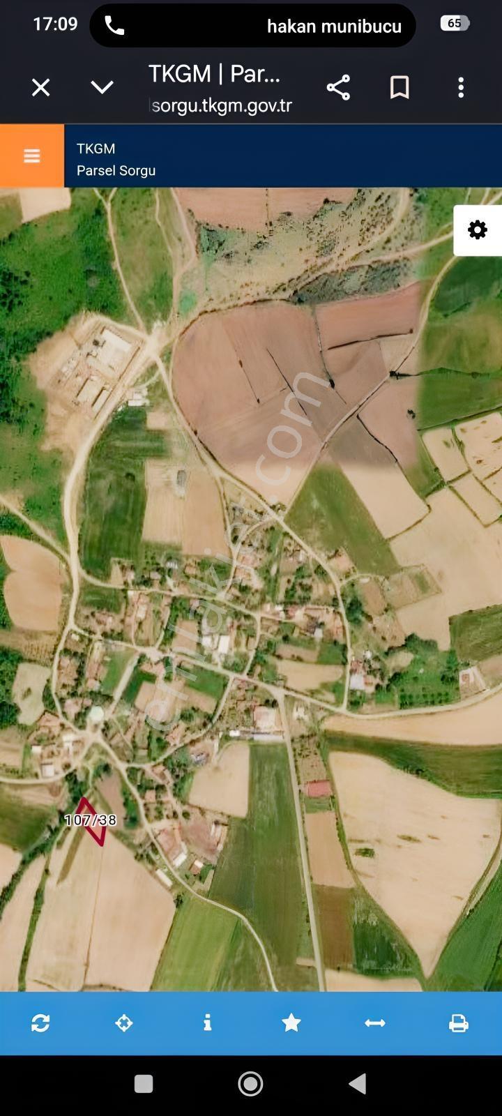 Edirne Çallı Dere Köyünde 1000 M2 Tek Tapulu İçinde Suyu Var — fotoğraf 5