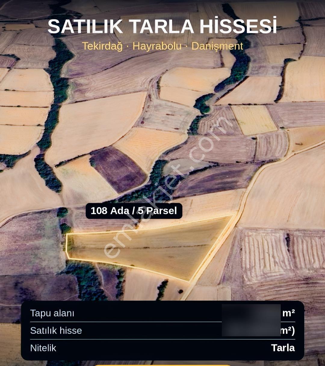 Hayrabolu Danişmentte Satılık Tarla | Krediye Uygun — fotoğraf 4