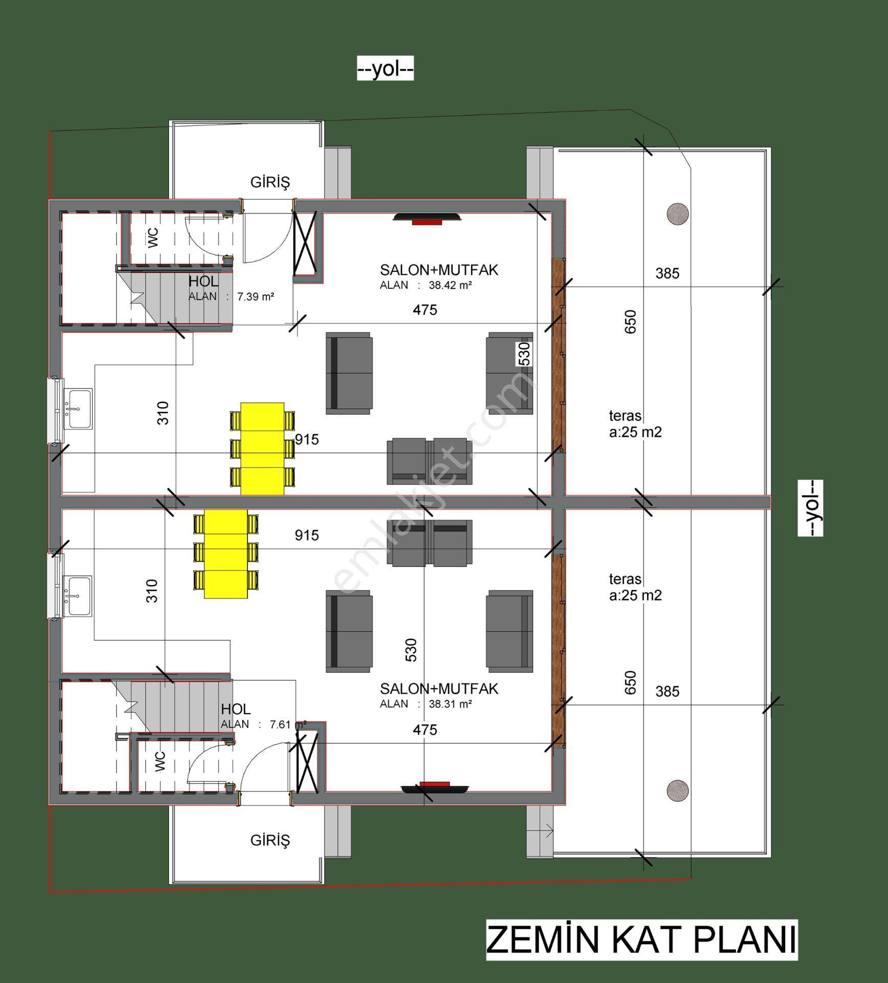 Evre Emlaktan Artura Komşu 434 M2 Villa İmarlı Arsa — fotoğraf 29