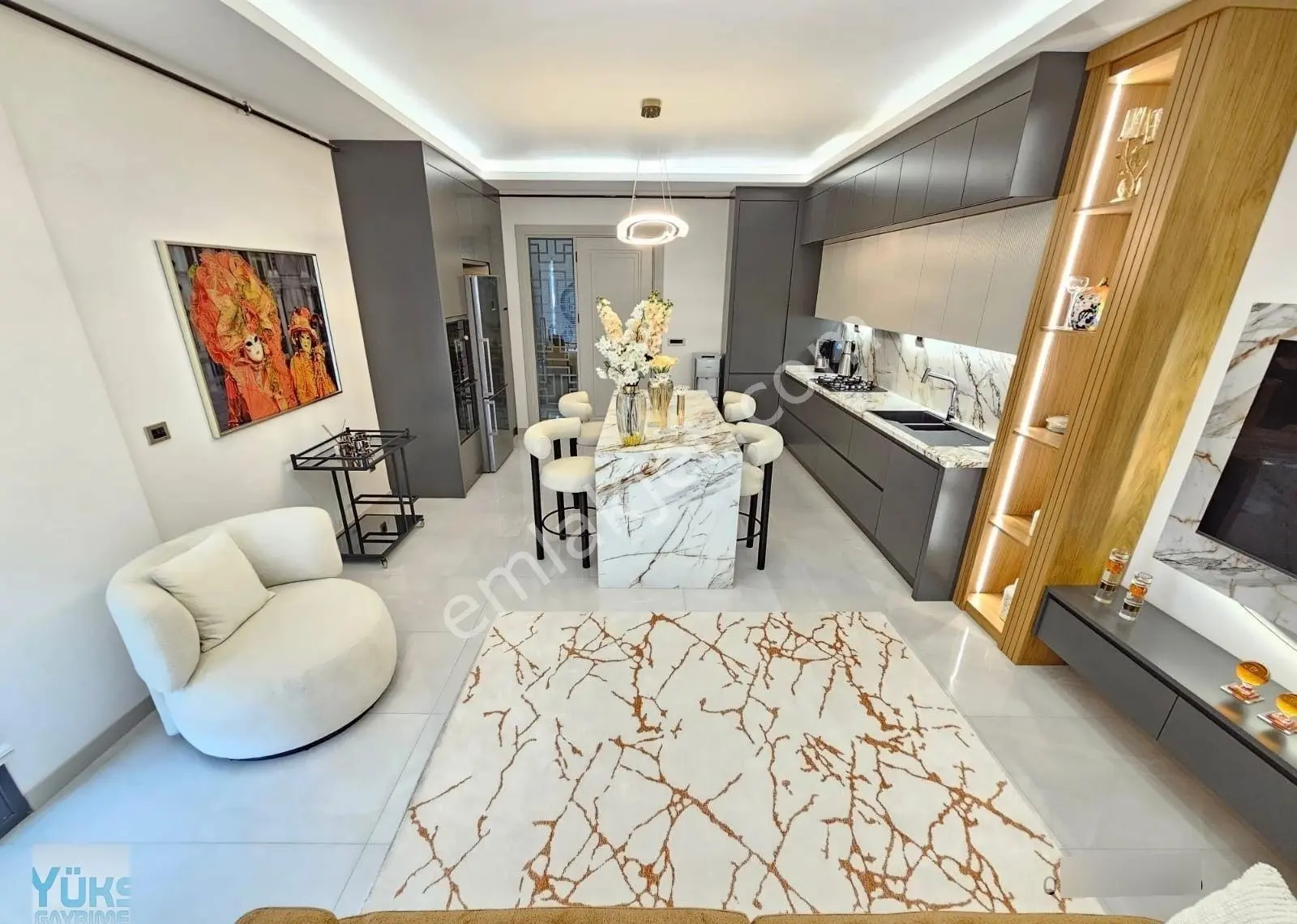 Denizli Yenişafak Ta 4+1 Kapalı Havuzlu Site İçi Akıllı Ev Sistemli Ultra Lüks Satılık Daireler — fotoğraf 16