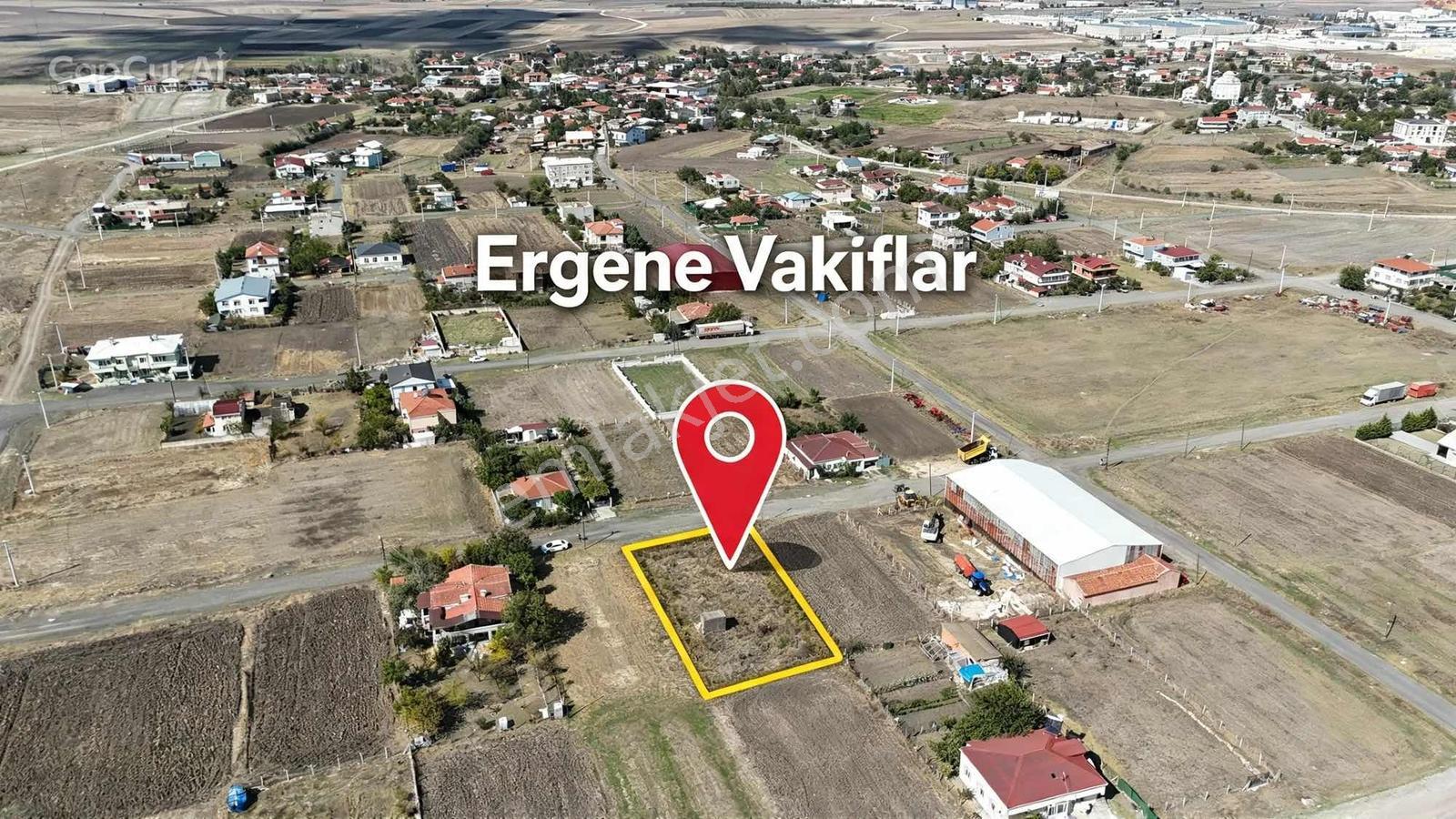Ergene Vakıflar'da 800 M² Satılık Arsa Takasa Uygun — fotoğraf 2