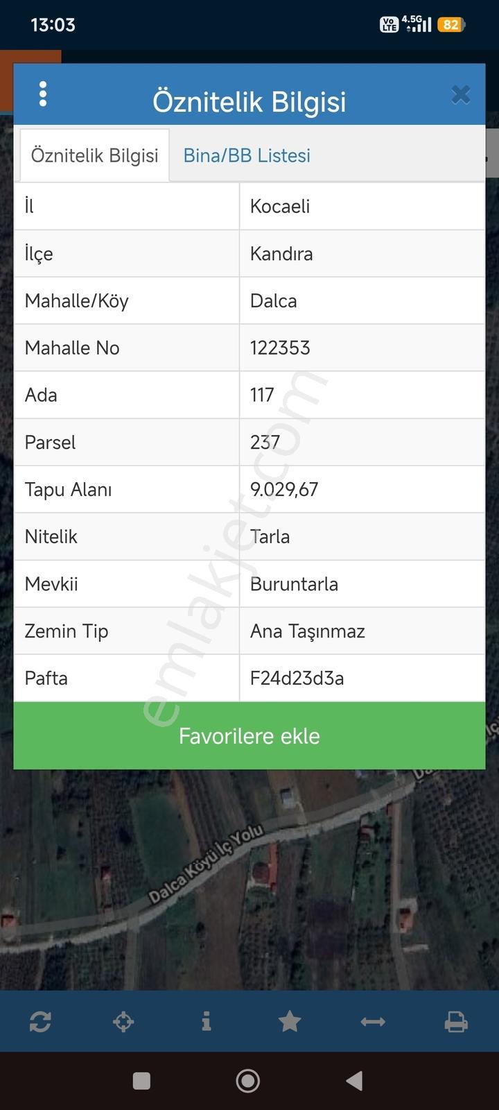 Kandıra Dalca Köyü'nde Köy Yerleşim Alanına Yakın Fırsat Tarla — fotoğraf 27