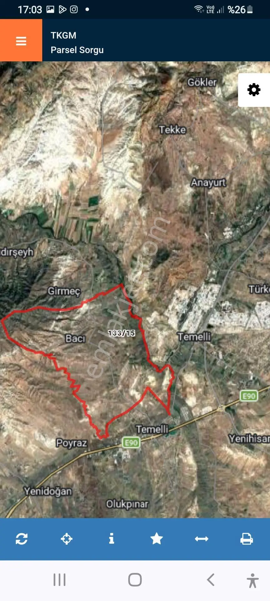 İlyap'tan Temelli Bacıda Yatırımlık 780m2 — fotoğraf 5