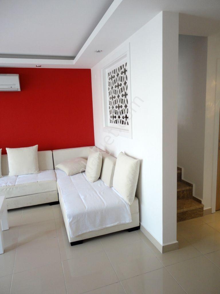 Kestel Panorama Beach'te Denize Sıfır 2+1 Dubleks — fotoğraf 19