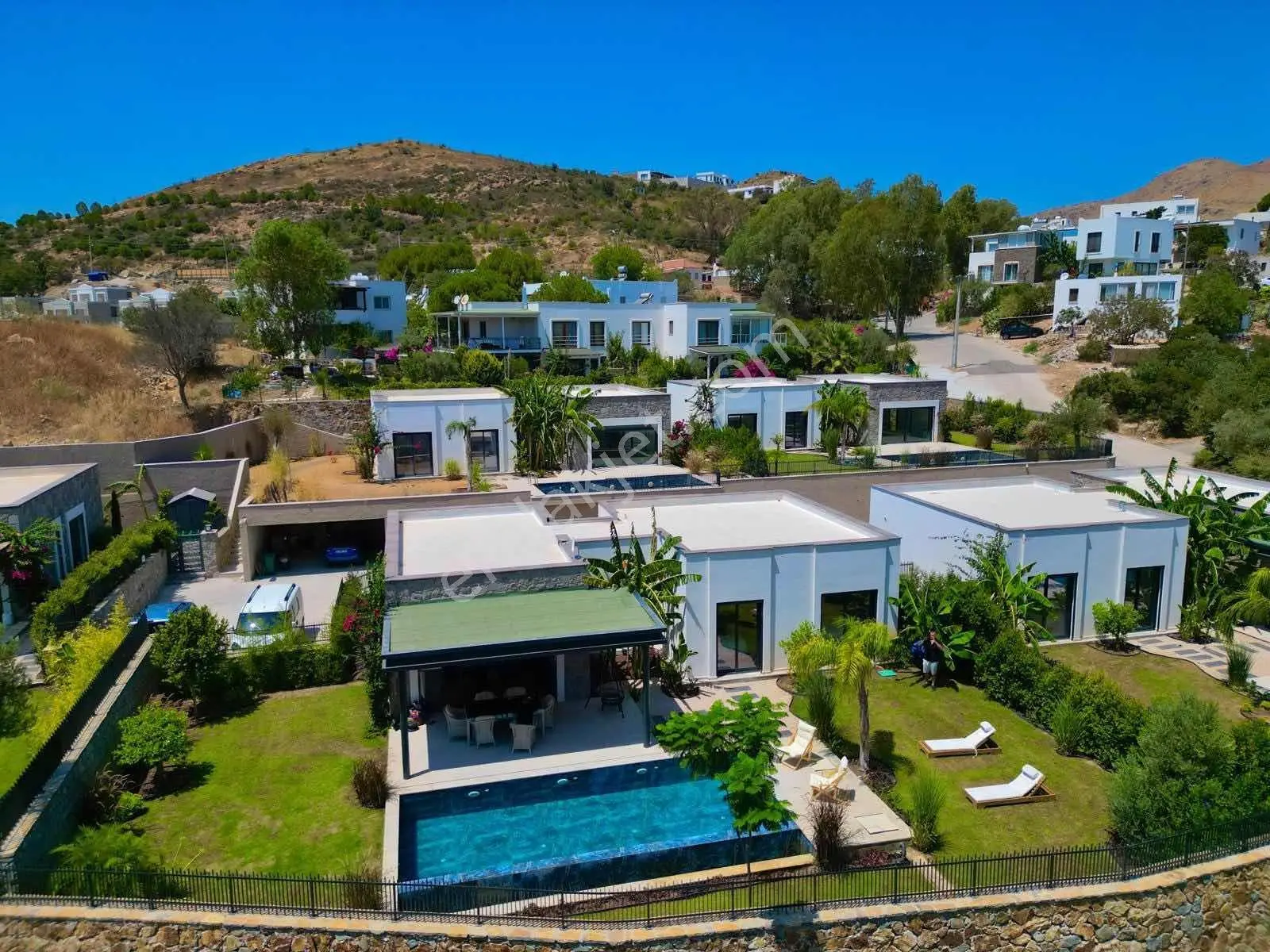 Gümüşlük Dereköy Doğa İle İç İçe 3+1 Tek Katlı Havuzlu Villa — fotoğraf 12