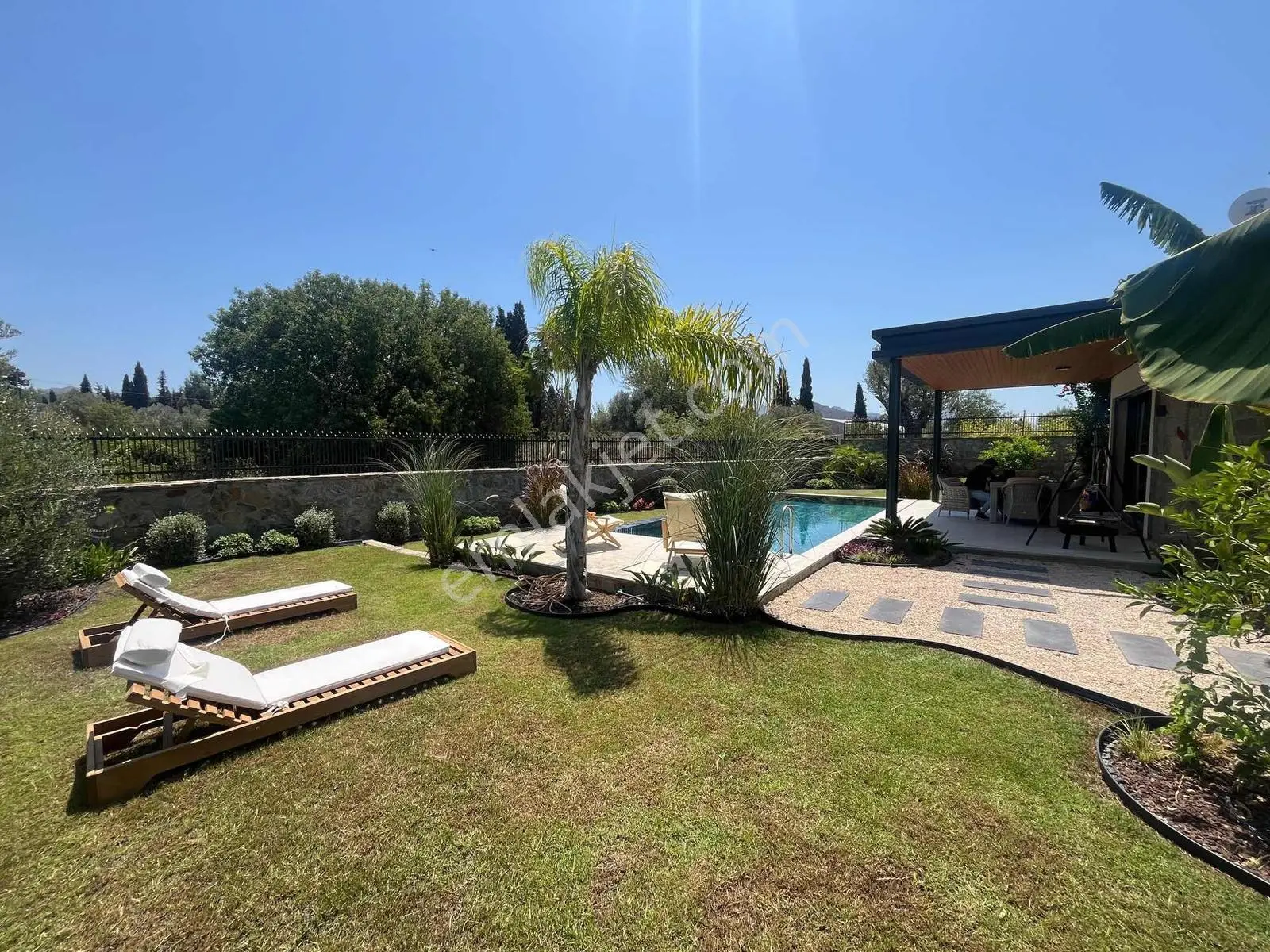 Gümüşlük Dereköy Doğa İle İç İçe 3+1 Tek Katlı Havuzlu Villa — fotoğraf 15
