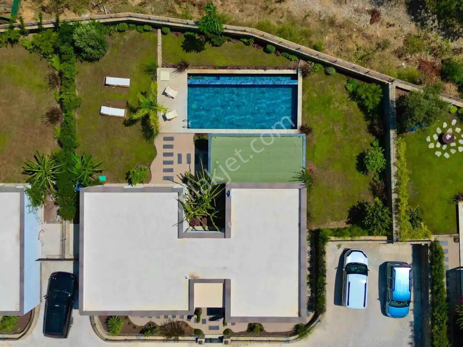 Gümüşlük Dereköy Doğa İle İç İçe 3+1 Tek Katlı Havuzlu Villa — fotoğraf 16