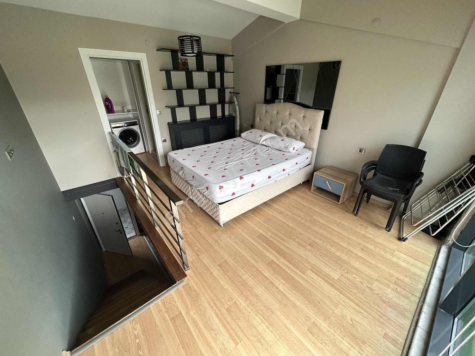 Elmakent'te Loft+çift Balkonlu Eşyalı Deniz M. Satılık 1+1 — fotoğraf 10