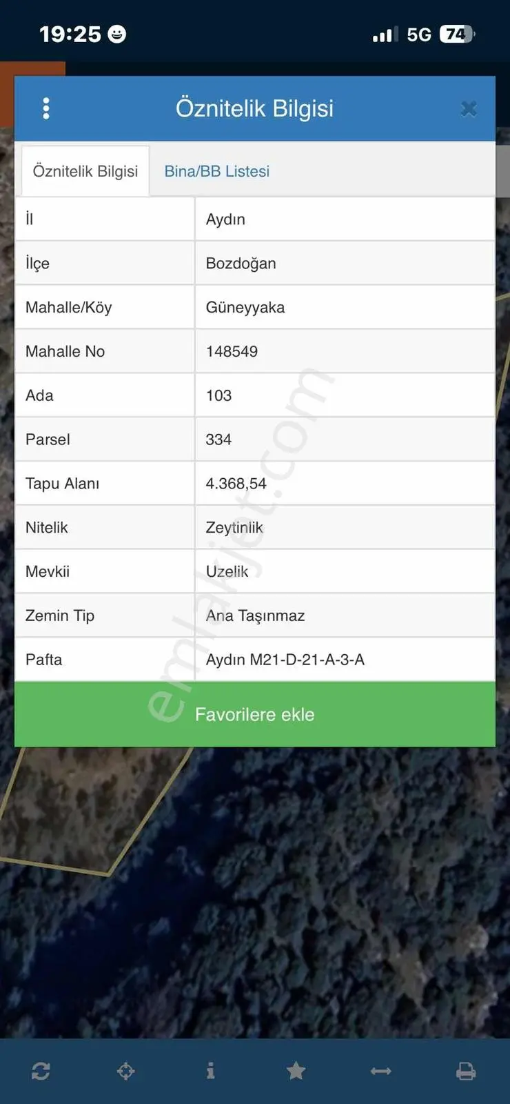 Cengizler 'den Aydın Bozdoğan'da Satılık 4.468 M2 Zeytinlik — fotoğraf 2