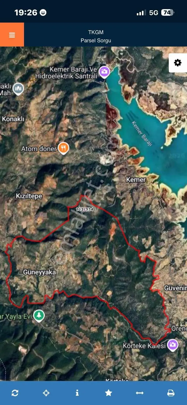 Cengizler 'den Aydın Bozdoğan'da Satılık 4.468 M2 Zeytinlik — fotoğraf 4