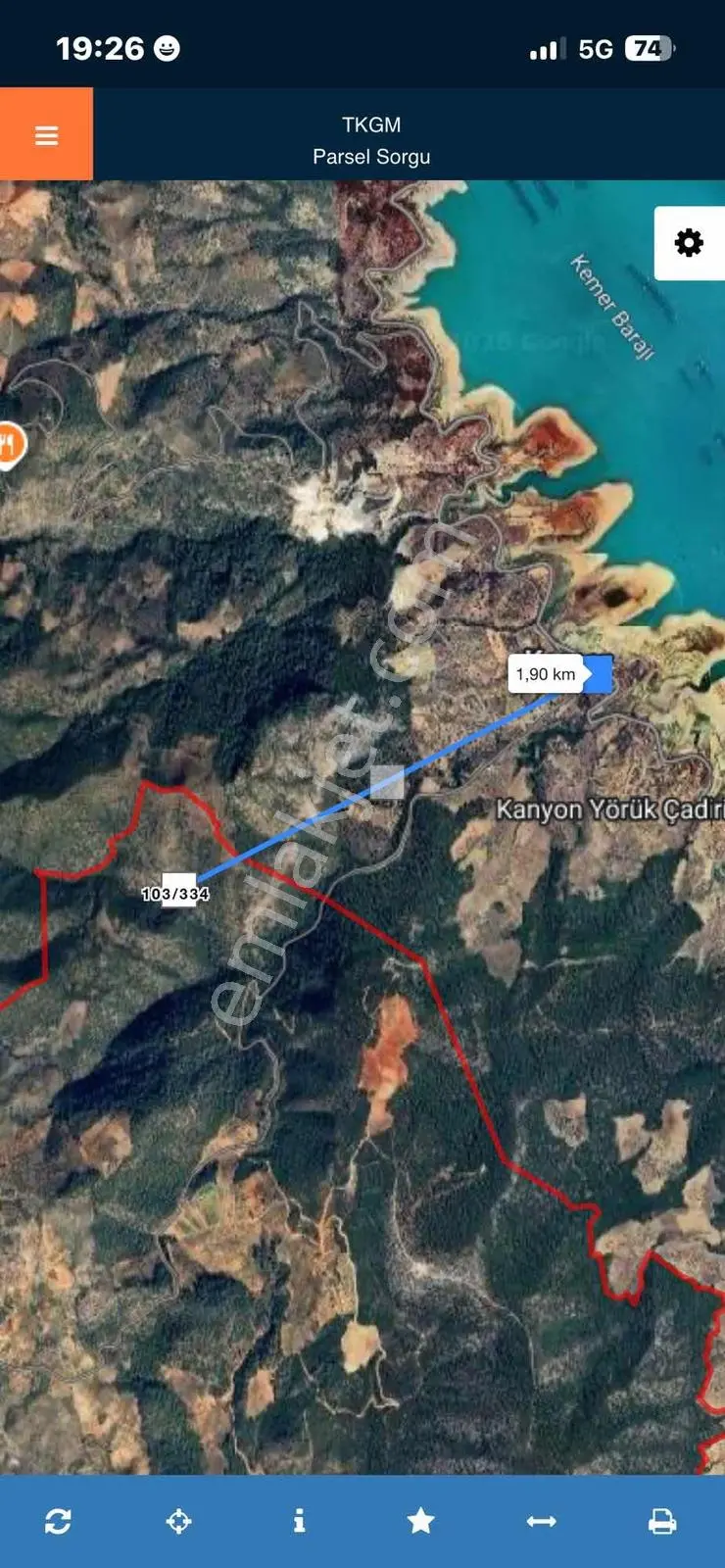 Cengizler 'den Aydın Bozdoğan'da Satılık 4.468 M2 Zeytinlik — fotoğraf 5