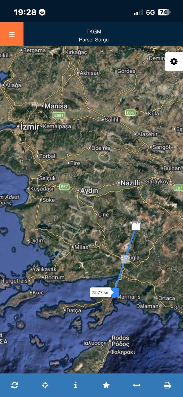Cengizler 'den Aydın Bozdoğan'da Satılık 4.468 M2 Zeytinlik — fotoğraf 6
