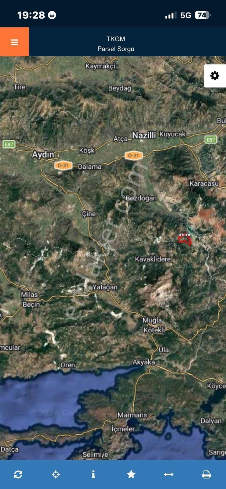 Cengizler 'den Aydın Bozdoğan'da Satılık 4.468 M2 Zeytinlik — fotoğraf 7