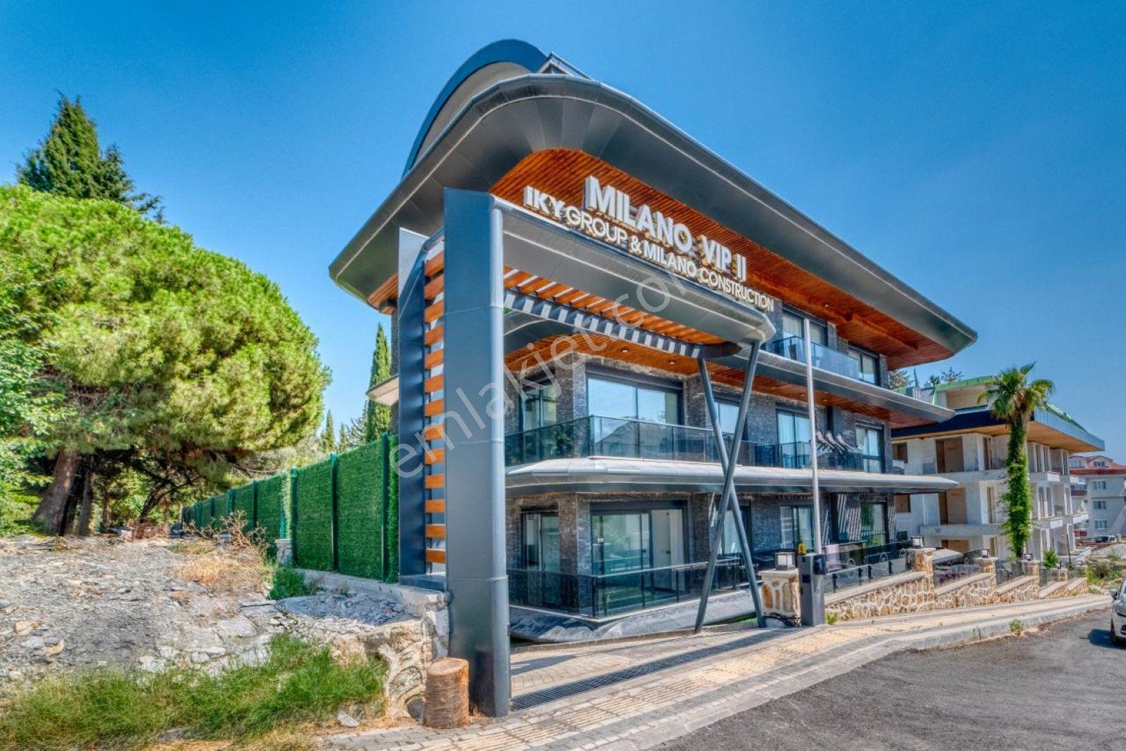 Alanya Hasbahçe'de Havuz Manzaralı 1+1 Daire — fotoğraf 3