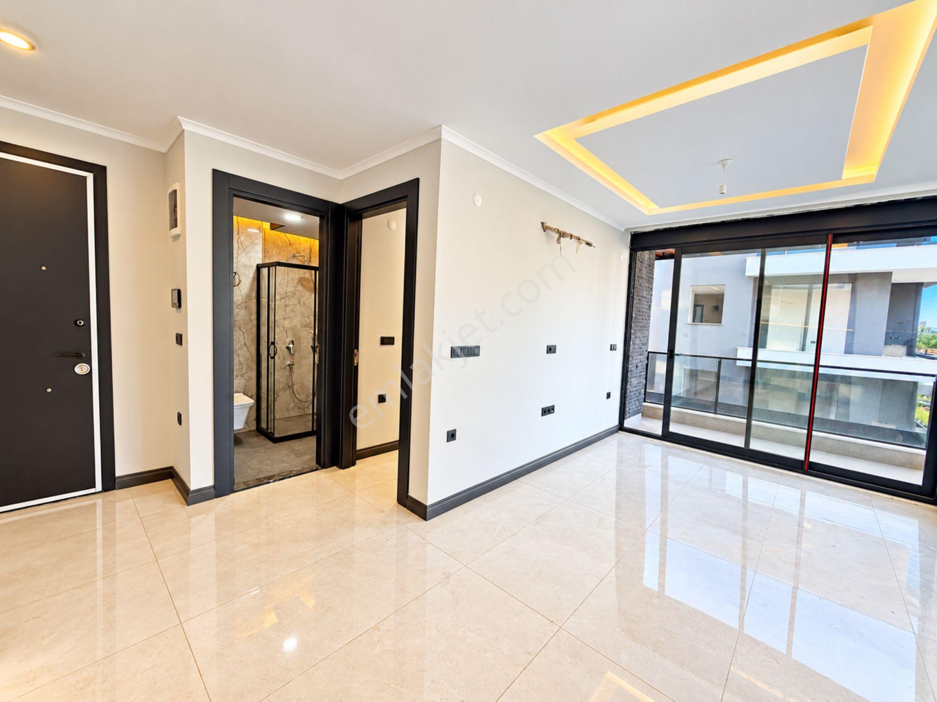 Alanya Hasbahçe'de Havuz Manzaralı 1+1 Daire — fotoğraf 6