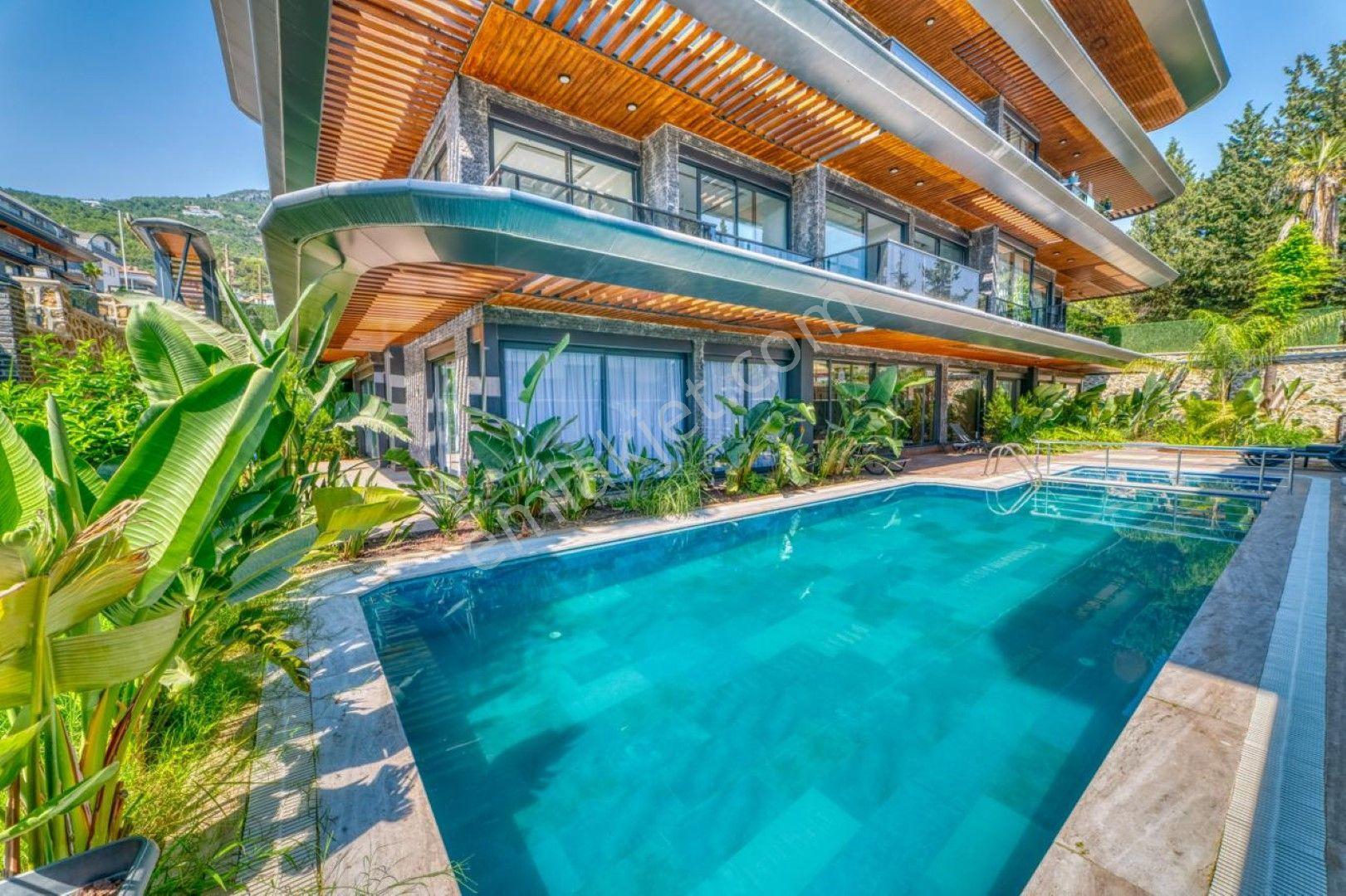 Alanya Hasbahçe'de Havuz Manzaralı 1+1 Daire — fotoğraf 17