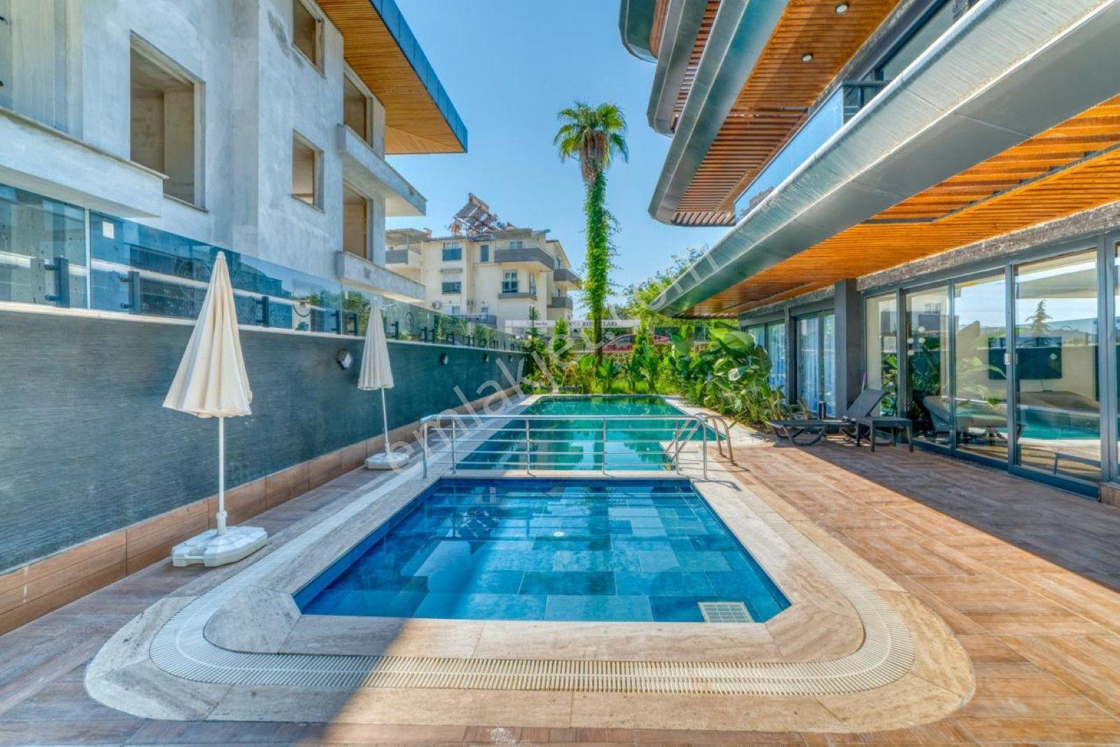 Alanya Hasbahçe'de Havuz Manzaralı 1+1 Daire — fotoğraf 19