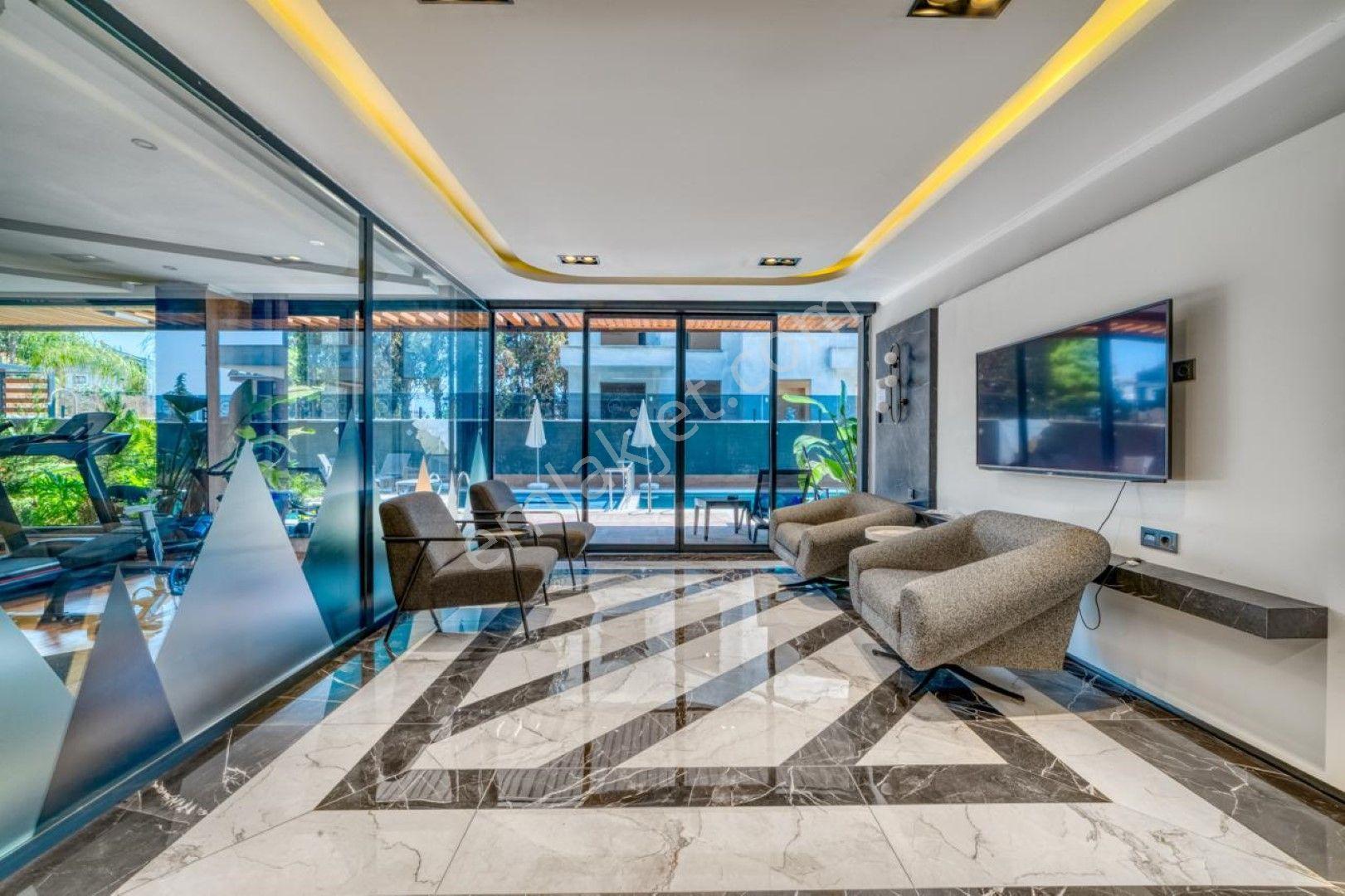 Alanya Hasbahçe'de Havuz Manzaralı 1+1 Daire — fotoğraf 22